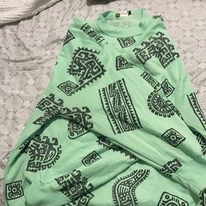 Sky lite Aztec sweater vintage